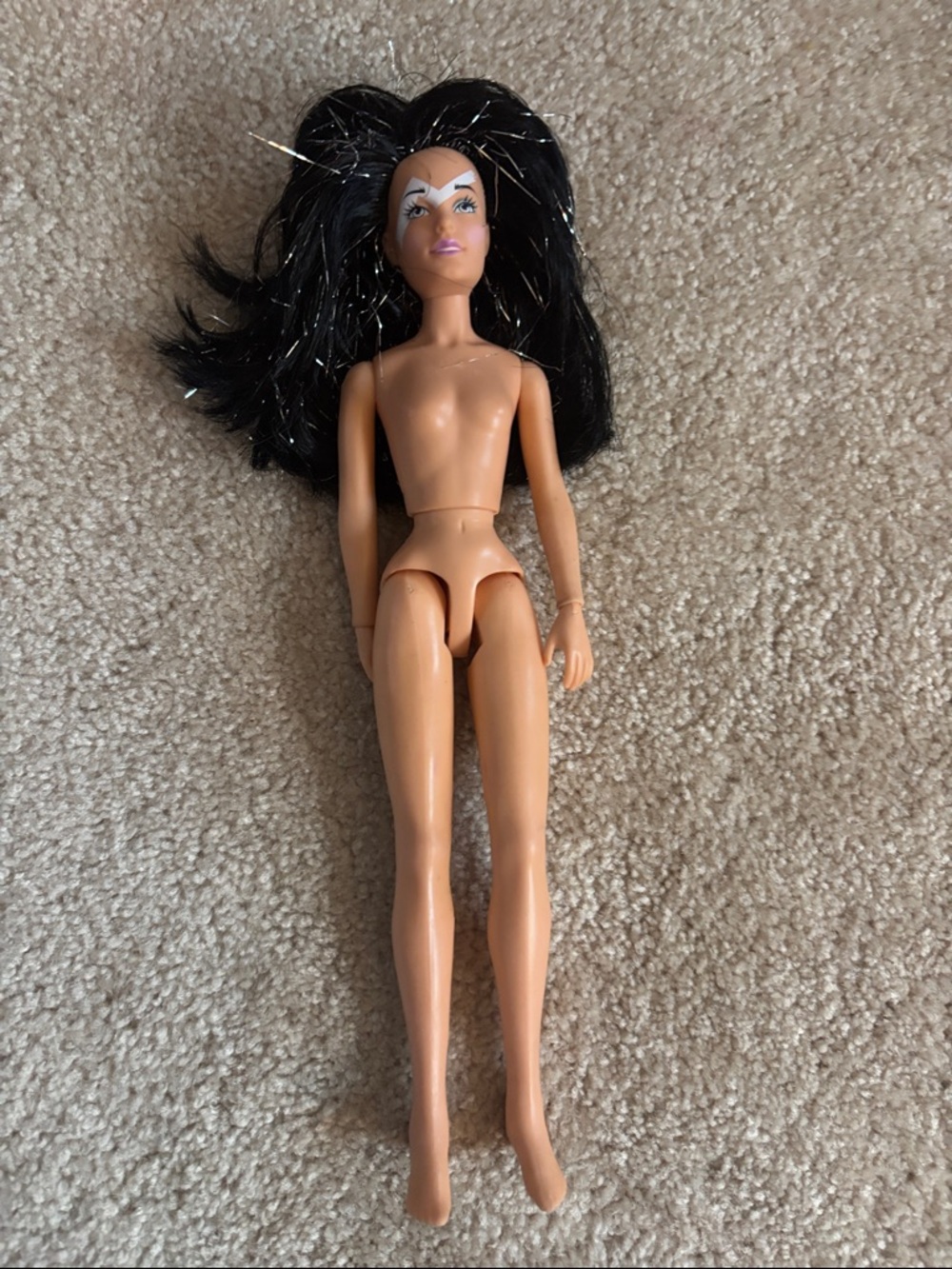 JEM and the Holograms Doll Misfits Jetta with Black Hair